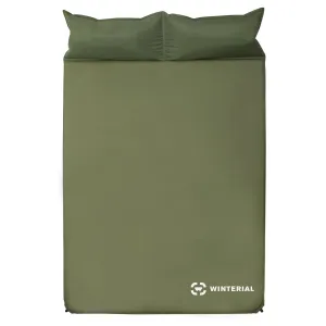 Winterial Double Self Inflating Sleeping Pad - Green