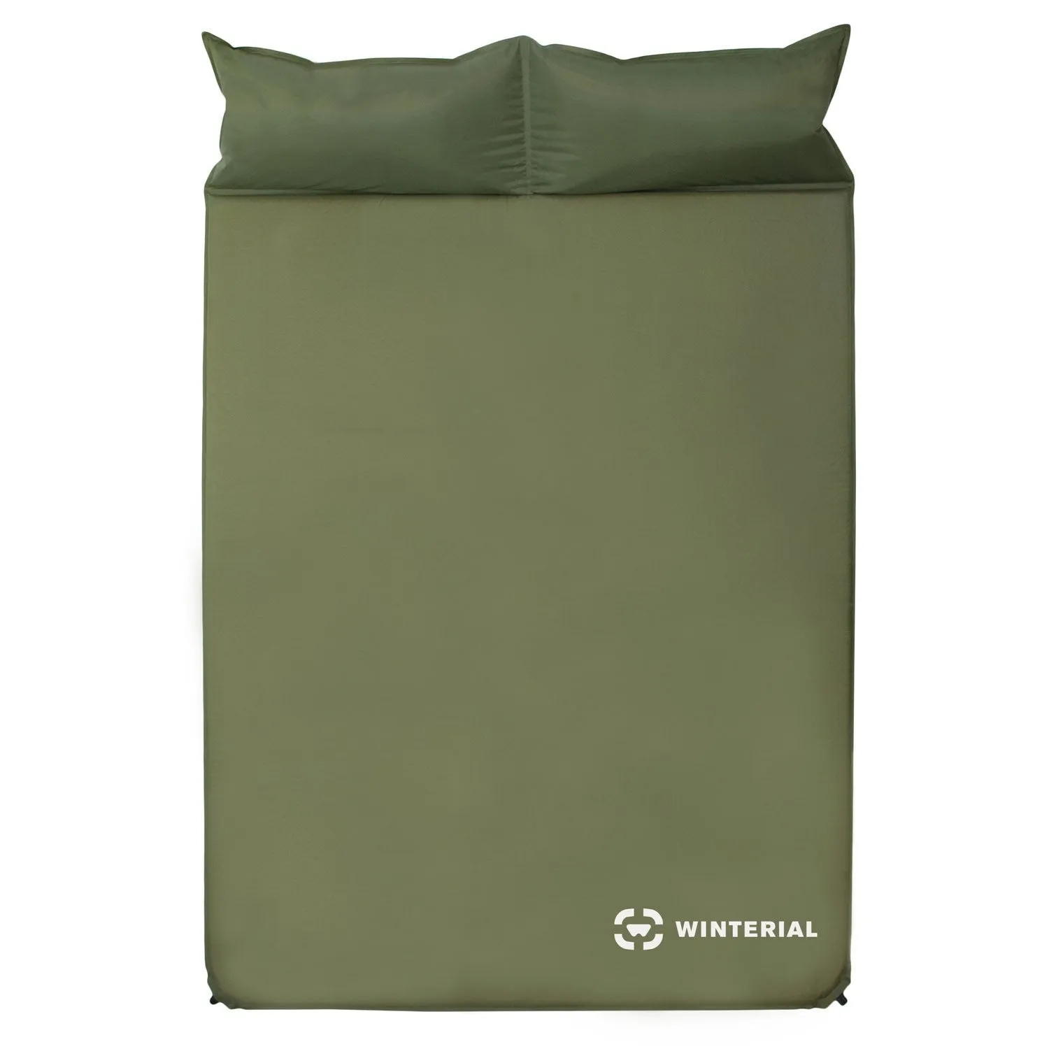 Winterial Double Self Inflating Sleeping Pad - Green