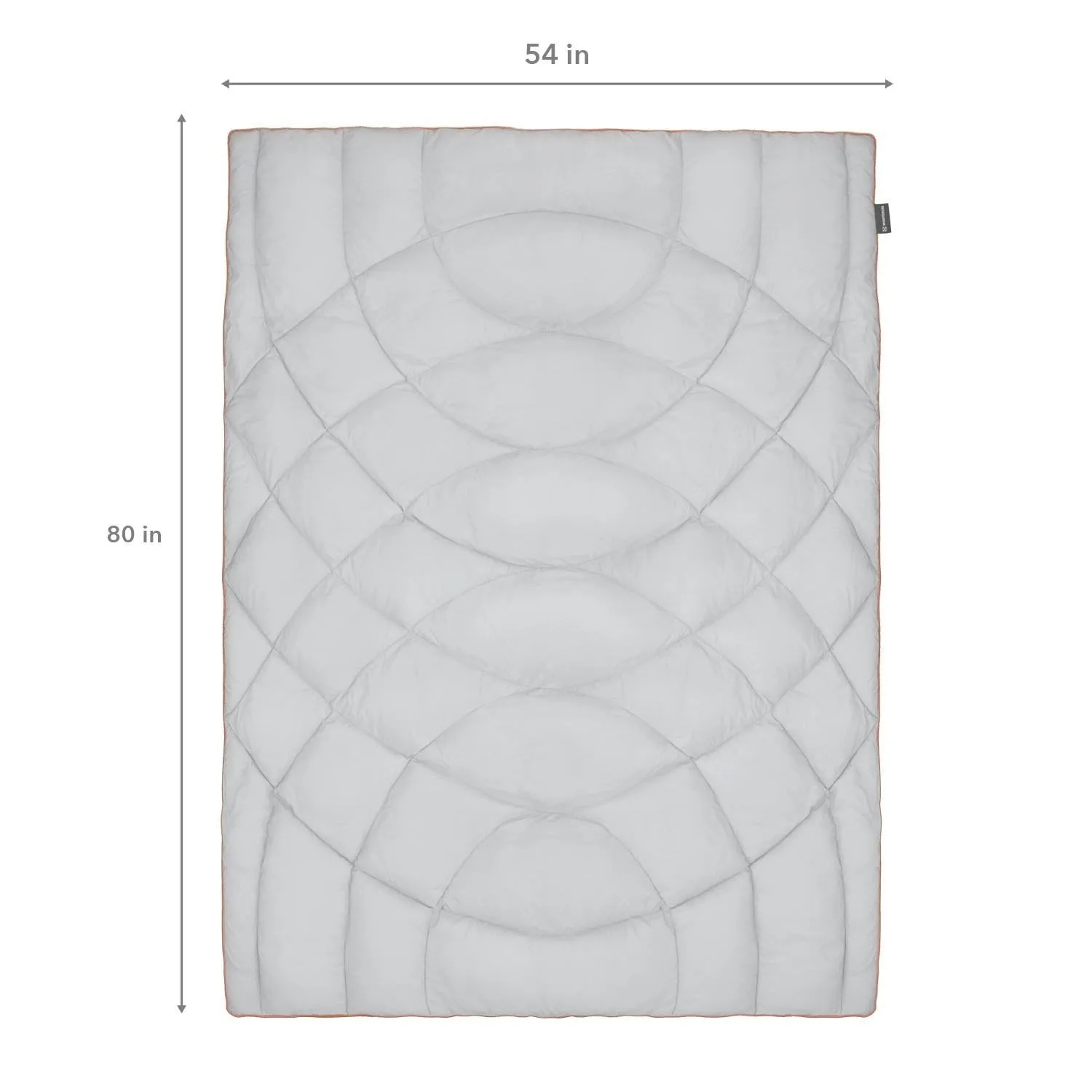 Winterial Down Camping Blanket Single Person