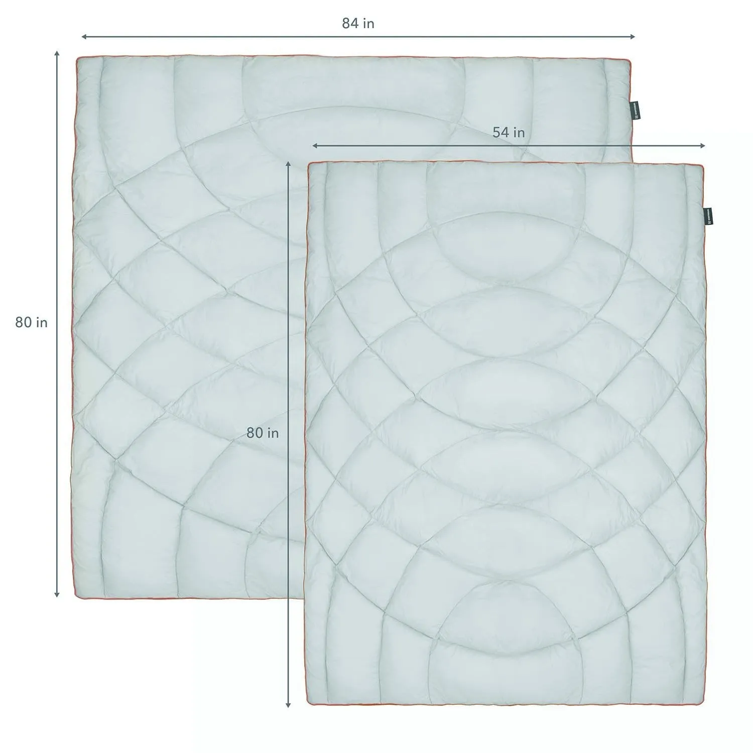 Winterial Down Camping Blanket Single Person