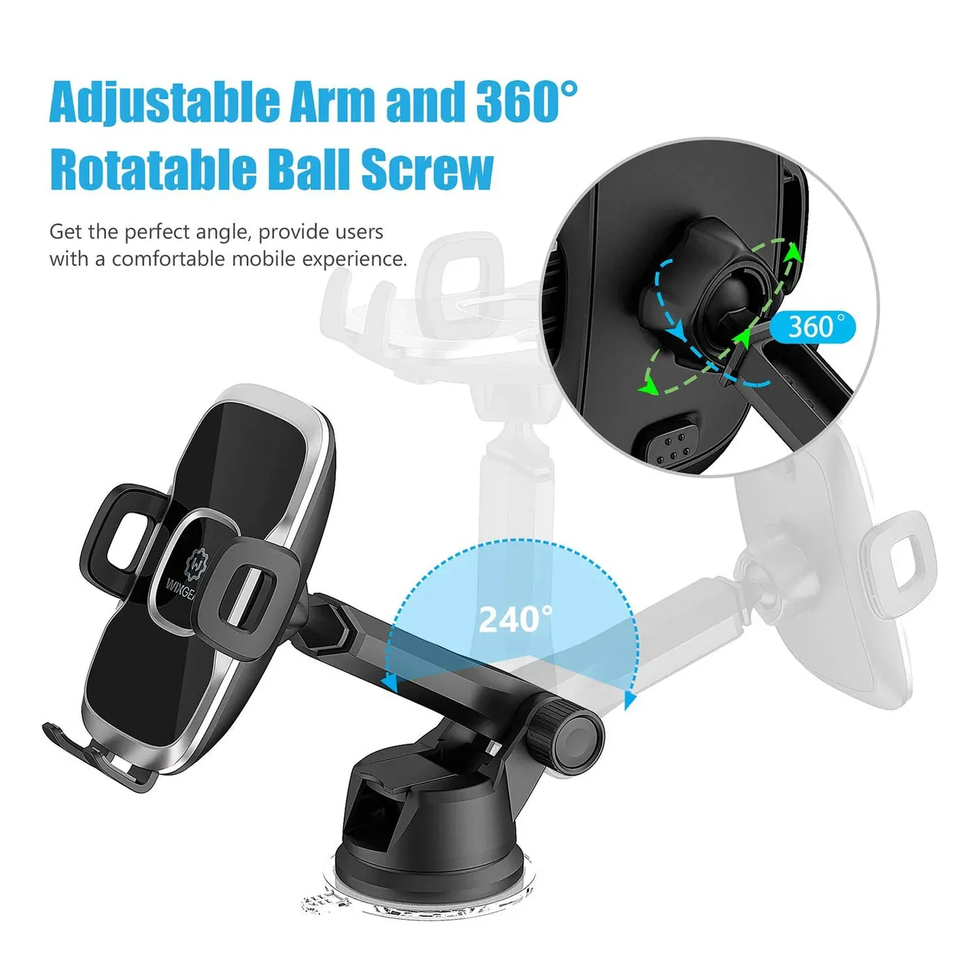 WixGear Car Phone Holder - 325
