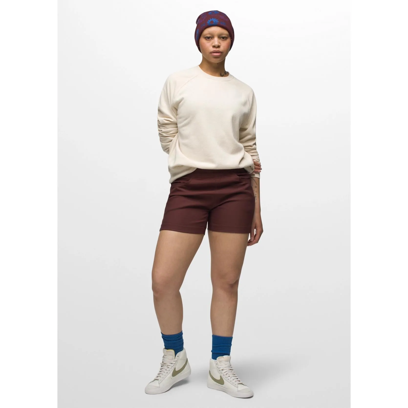 Womens Halle E-Waist Shorts II - 5in Inseam