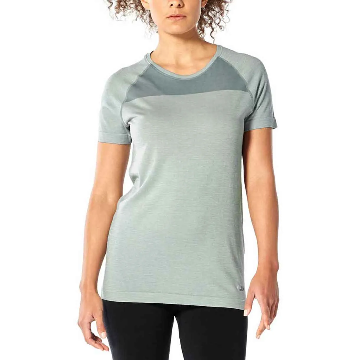 Womens Motion Seamless Short Sleeve Crewe